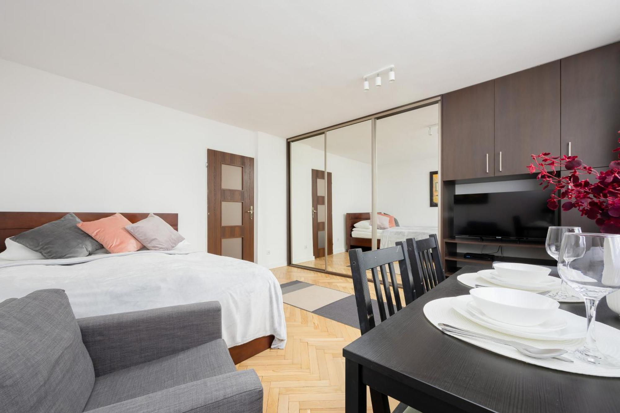 Studio Warsaw Downtown By Noclegi Renters Buitenkant foto